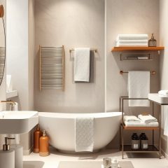 Akcesoria łazienkowe w mieszkaniu na wynajem: jak połączyć funkcjonalność z trwałością i estetyką