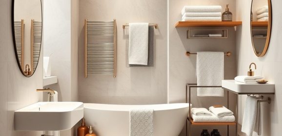 Akcesoria łazienkowe w mieszkaniu na wynajem: jak połączyć funkcjonalność z trwałością i estetyką