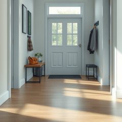 Podłoga do przedpokoju odporna na wilgoć i ścieranie: wybór materiału i praktyczne wskazówki pielęgnacji