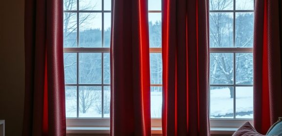 Zasłony grubsze na zimę — kiedy warto wybrać ciężkie tkaniny dla lepszej izolacji i komfortu