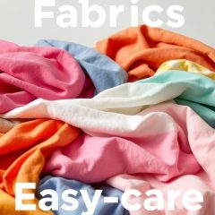 Tekstylia łatwe w praniu: jak wybierać i dbać o tkaniny dla komfortu i trwałości