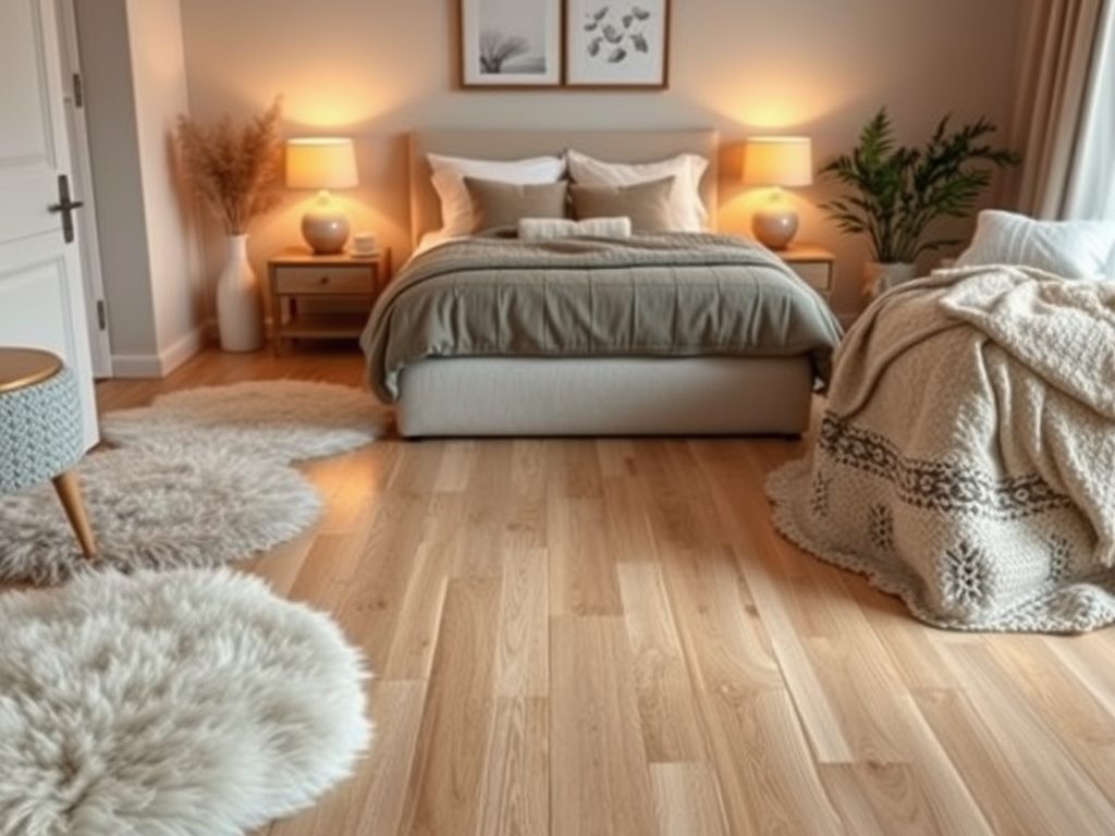 Podłoga do sypialni ciepła w dotyku: jak wybrać komfortowe i trwałe rozwiązanie bez przepłacania