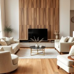 Podłoga do beżowych mebli: jak dobrać kolor i materiał, by stworzyć spójną i stylową aranżację