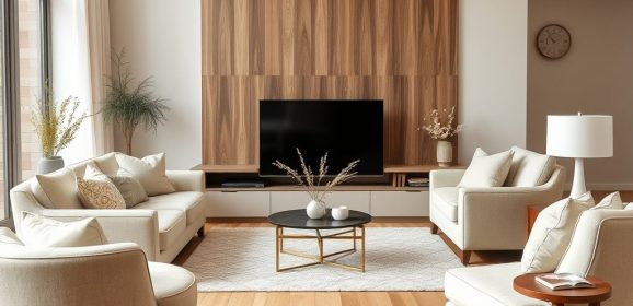 Podłoga do beżowych mebli: jak dobrać kolor i materiał, by stworzyć spójną i stylową aranżację