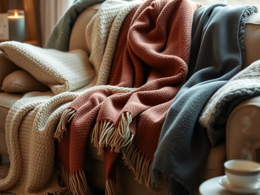 Gramatura kocy i narzut: jak wybrać materiał i wagę dla trwałego komfortu cieplnego