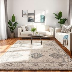 Jak wybrać dywan do salonu w zależności od rodzaju podłogi – praktyczny przewodnik po stylu, komforcie i bezpieczeństwie