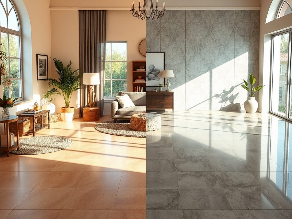 Mat czy połysk na podłodze – jak wybrać efekt dopasowany do stylu i praktyczności wnętrza